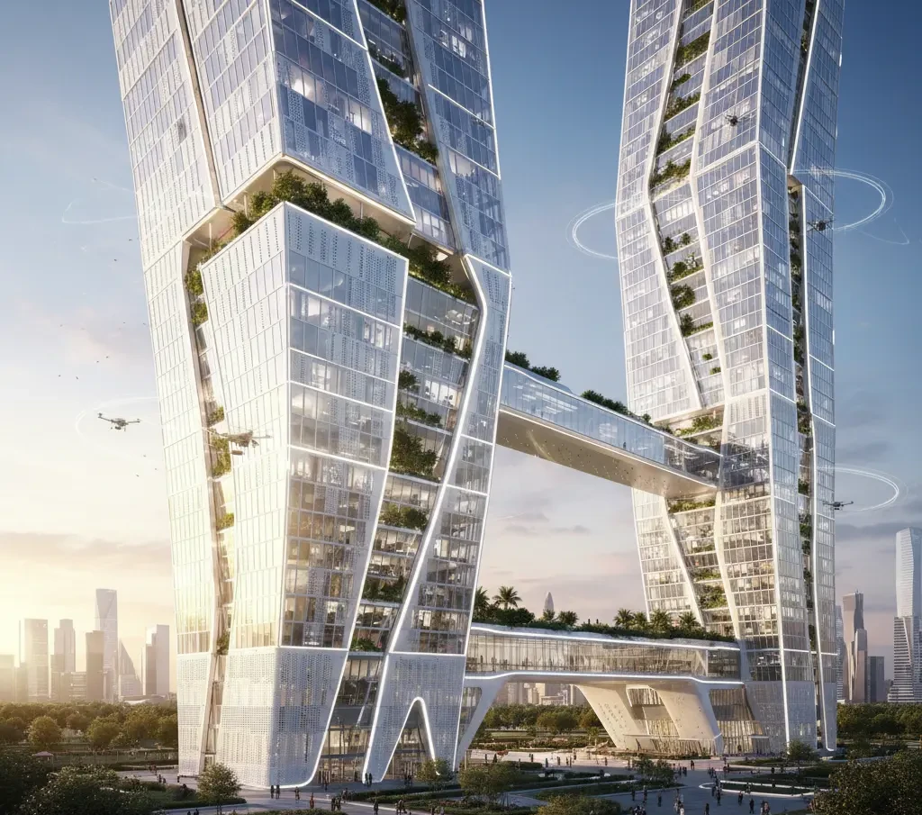 ETFE Membrane Structures Saudi | Ecoshell Arabia -Tensile Architecture